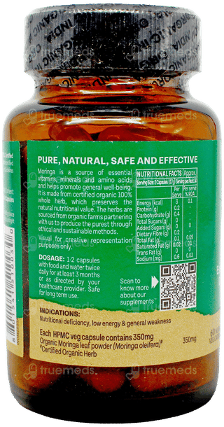 Organic India Moringa Capsule 60